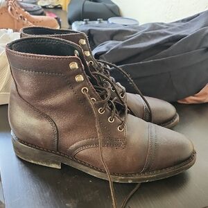 Thursday Boot Company Dark Brown Leather Boots